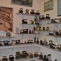 The Museum of iron. Minsk, Bogdanovicha street, 11. Solid cast irons, Coal irons, Irons with hea