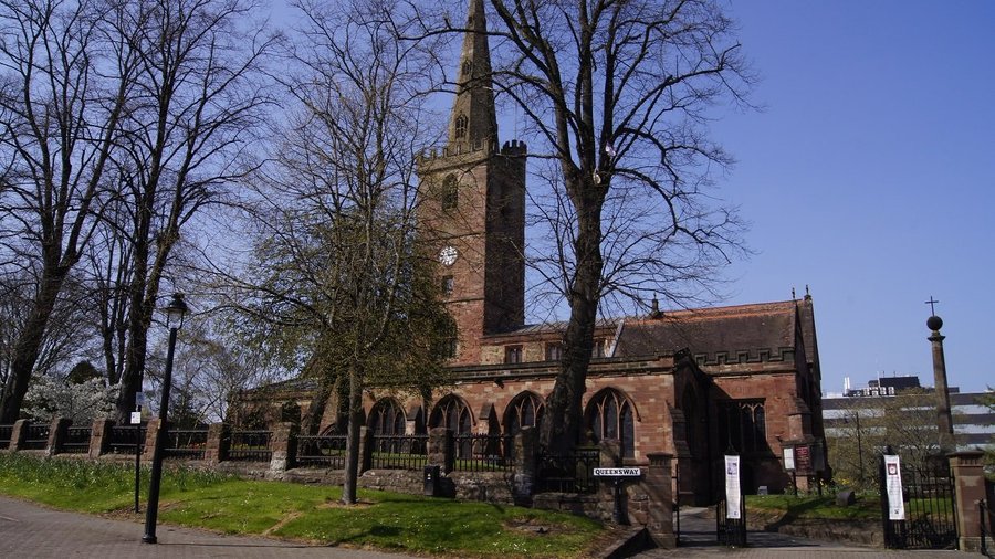 St John's Church Halesowen spring is coming!