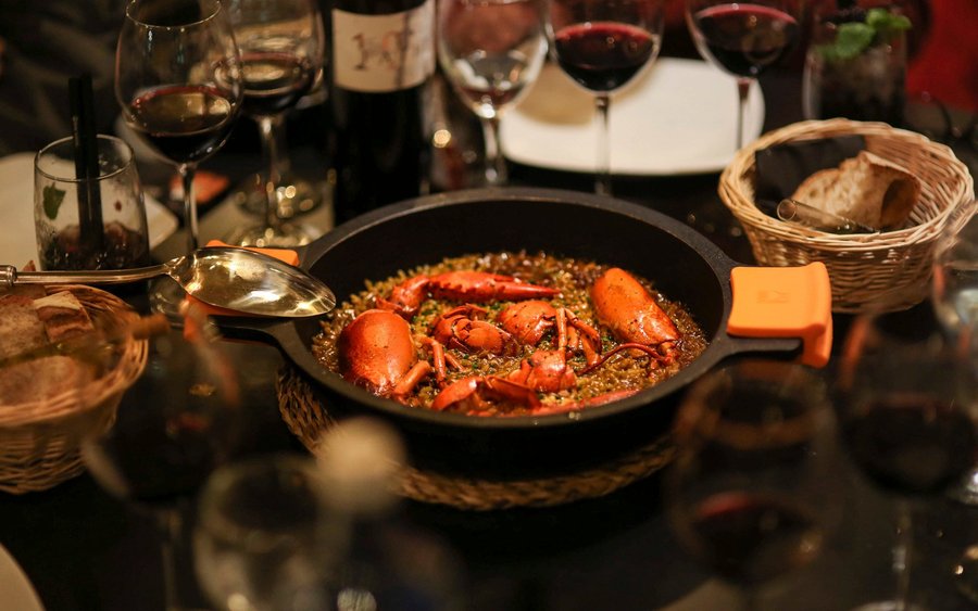Arroz de bogavante/Lobster rice