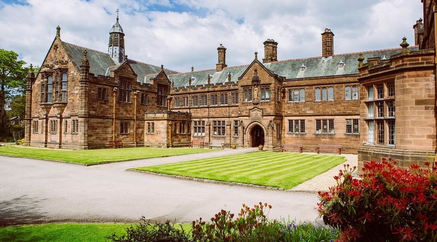 The beautiful exterior of our Grade I listed building.
