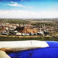 Phoenix Sky Harbor Airport is less than 10 minutes from Tempe Town Lake.Photo by Philip Haase.