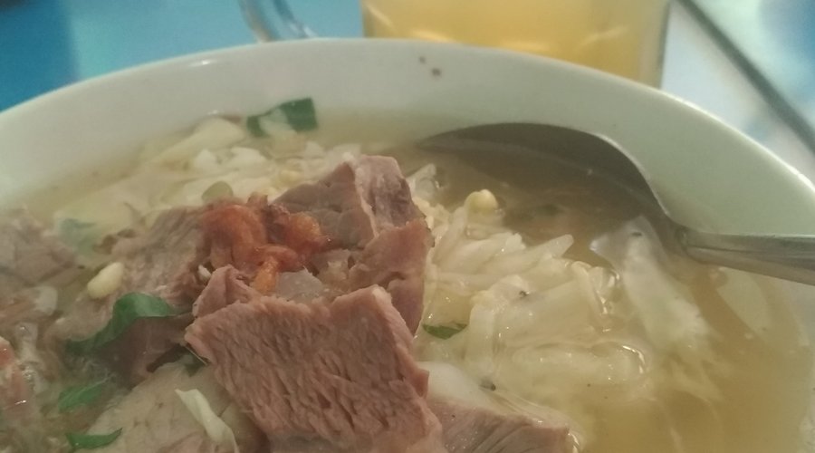 soto daging or beef soup