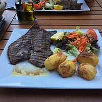 Rindsfleisch vom Grill