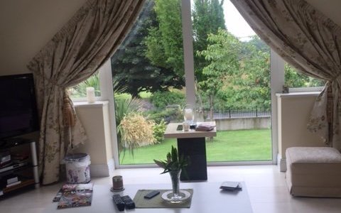 Beautiful living room area for B&B guests