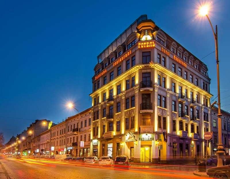 Panorama Hotel, hotell i Lviv