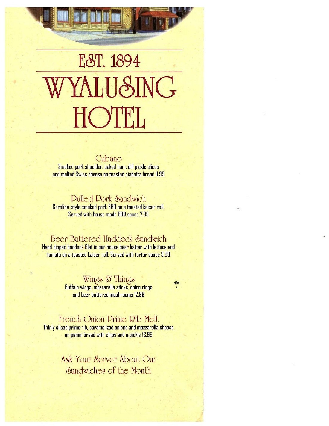 WYALUSING HOTEL - Reviews (PA)