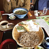 Western Seating with Soba and soup