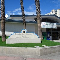 Community Center signage
