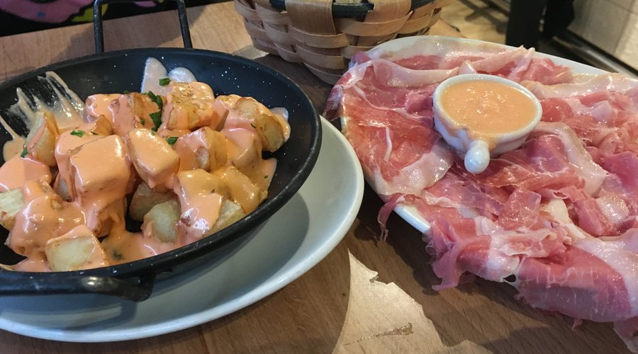 iberico ham & potatas bravas