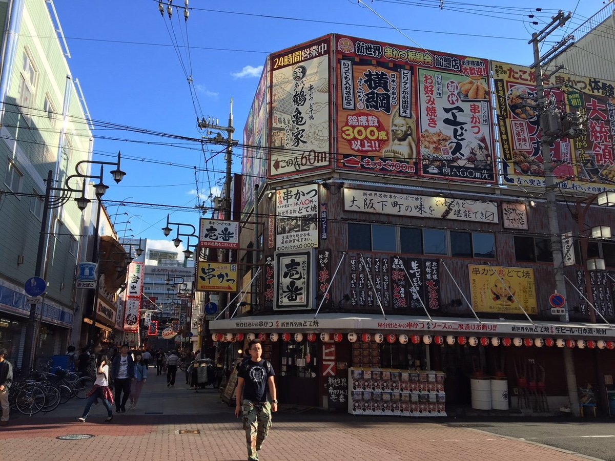 Tsutenkaku Hondori Shopping Street Osaka Ce Qu Il Faut Savoir