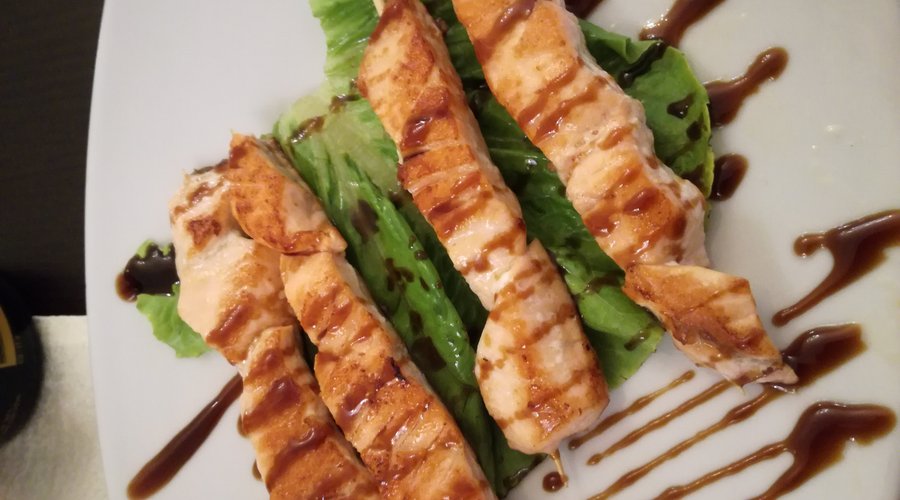 Spiedini di salmone
