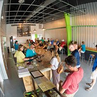 OUR INDOOR BAR HAS AC!