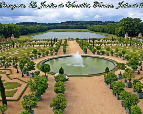 Versailles Map of the gardens & parc