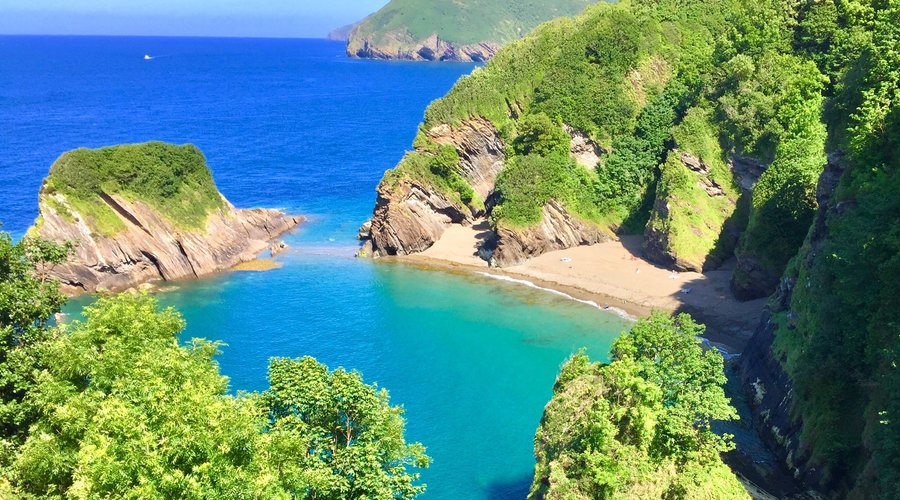 Hidden beach