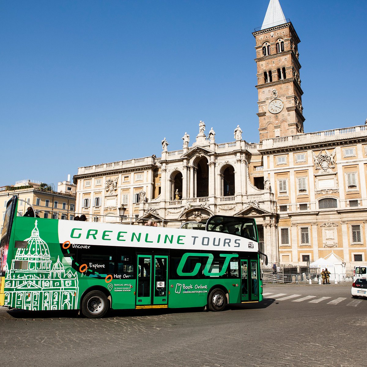 green line tours rome hours