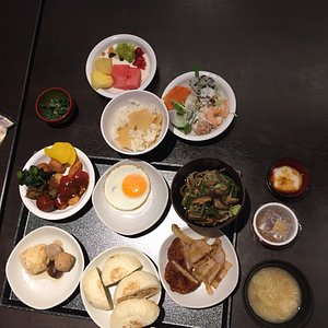 Dormy Inn Nagano in Nagano, image may contain: Brunch, Egg, Food Presentation, Plate