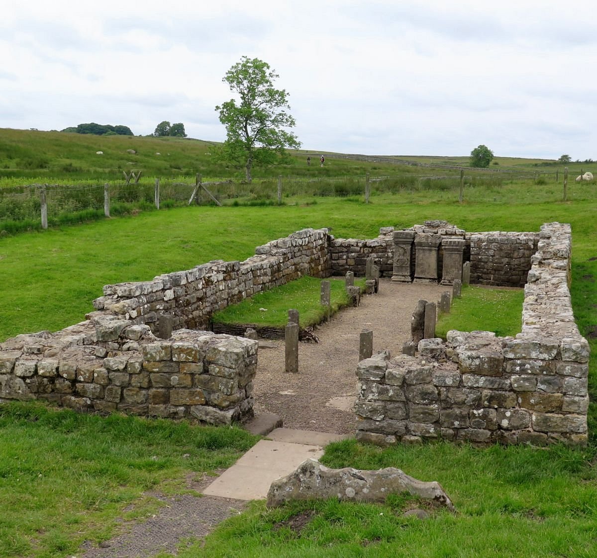 Along Hadrian's Wall, ancient Rome's temples, towers, and cults come to life