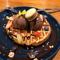 Chocolate waffle