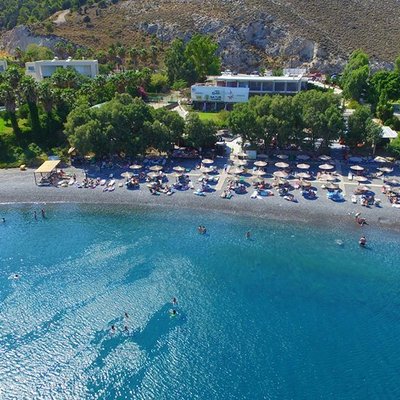 Beach view by drone.