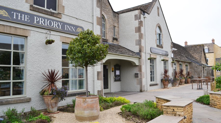 Priory Inn Front Entrance