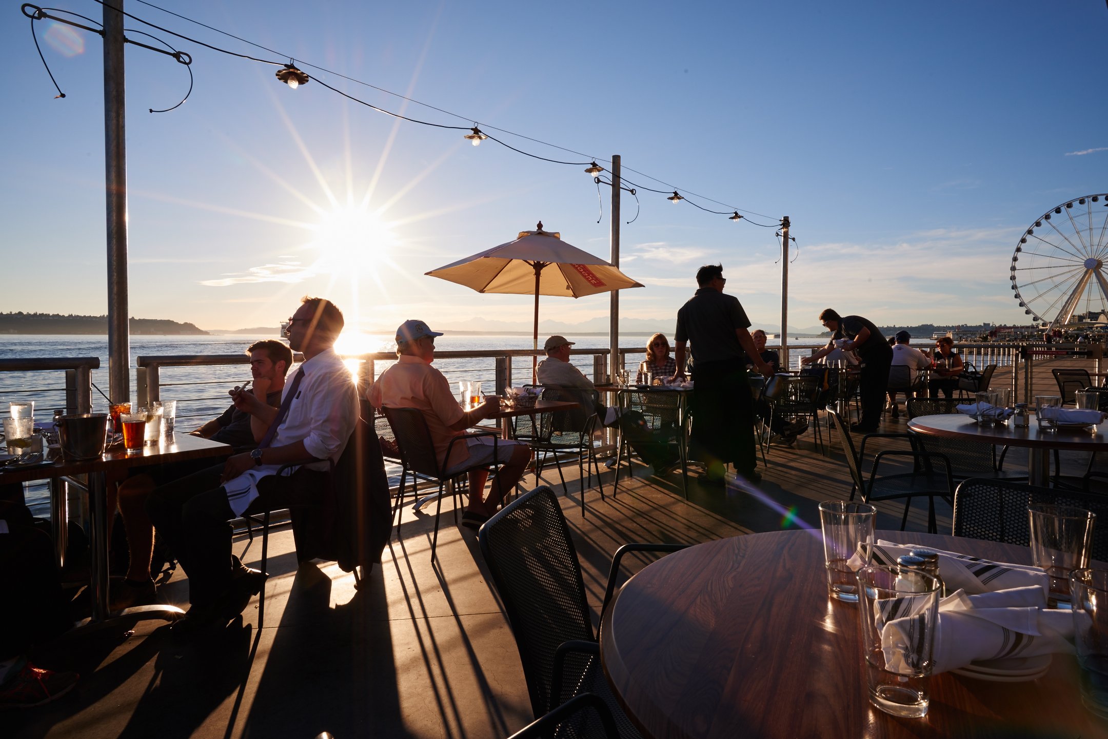 Seafood restaurants 2024 with outdoor seating