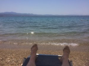 Πισίνα και παραλία