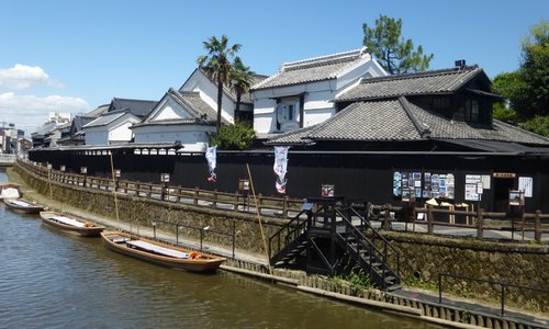 巴波川沿い