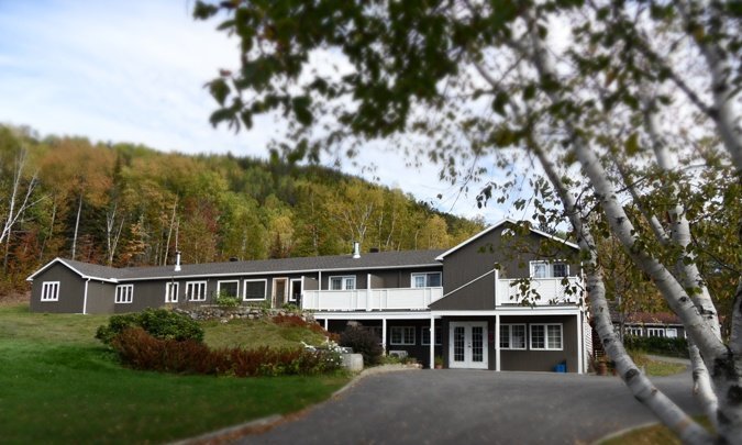 Auberge sur un vaste domaine