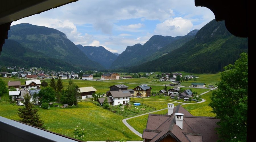 View from our room on the top floor