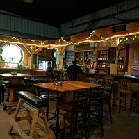 Bar area.