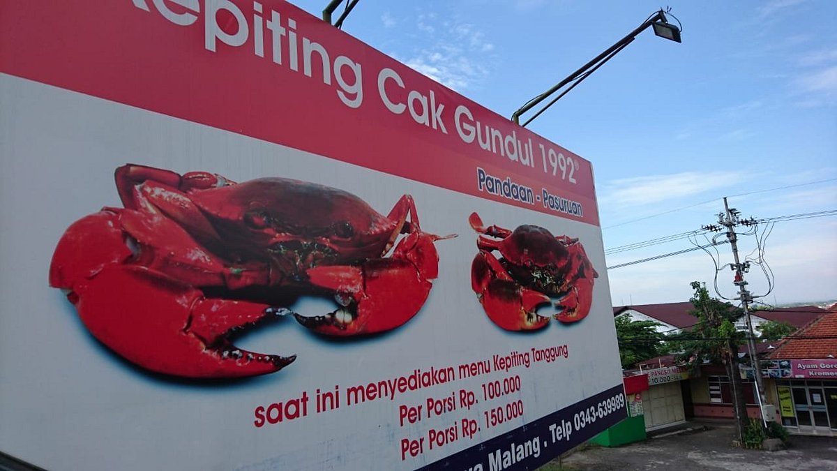 Kepiting Cak Gundul Pandaan Pasuruan Ulasan Restoran Tripadvisor