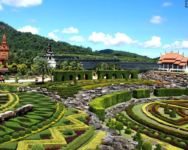 2024 (Na Chom Thian) Nong Nooch Village Garden Tour Pattaya