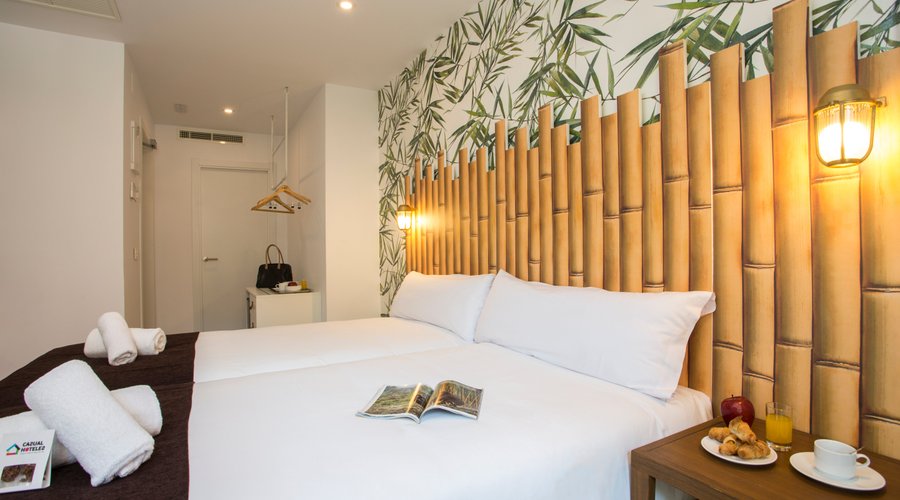Habitación doble tematizada perfecta para parejas y amigos 