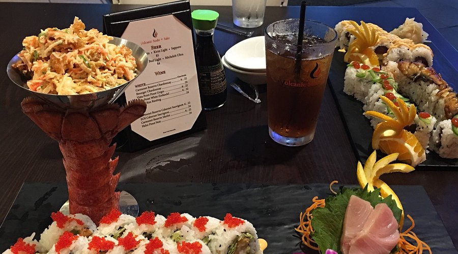 Volcanic Sushi + Sake