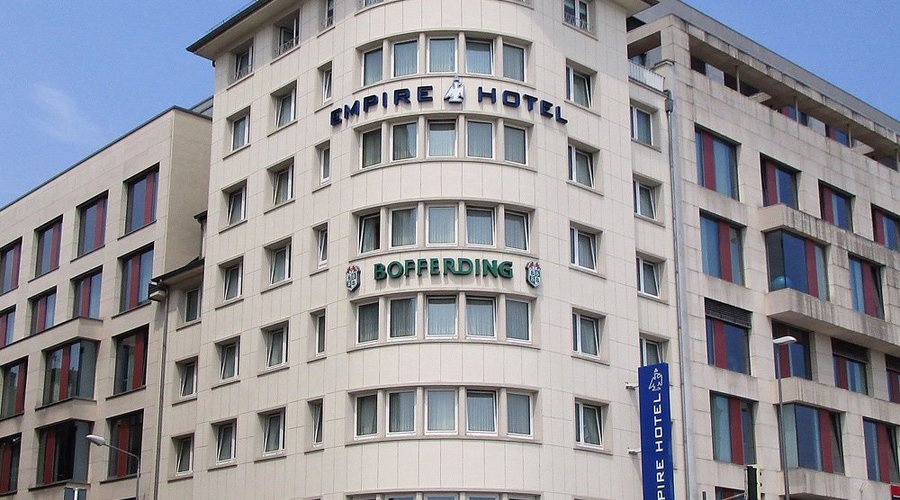 my hotel, from the train station