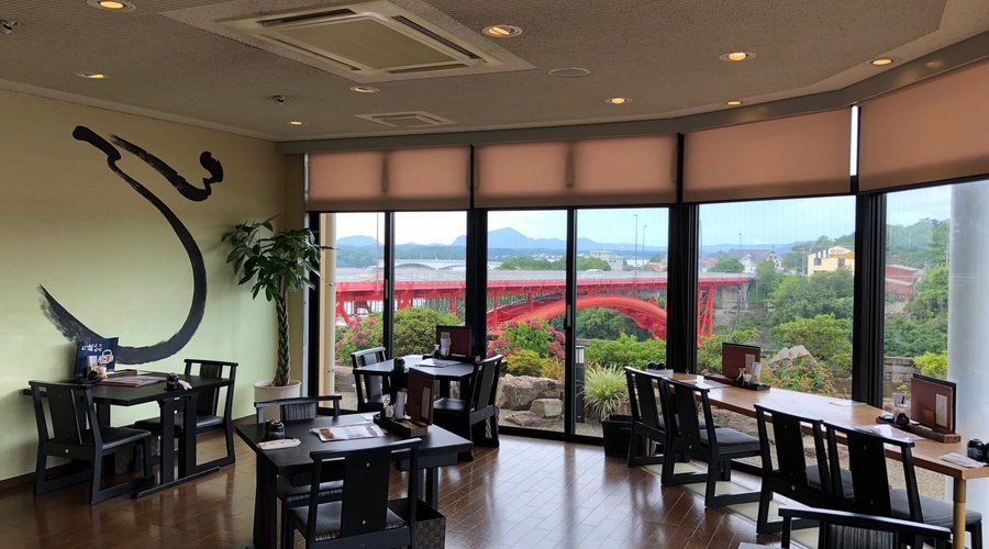松島の海を一望できます