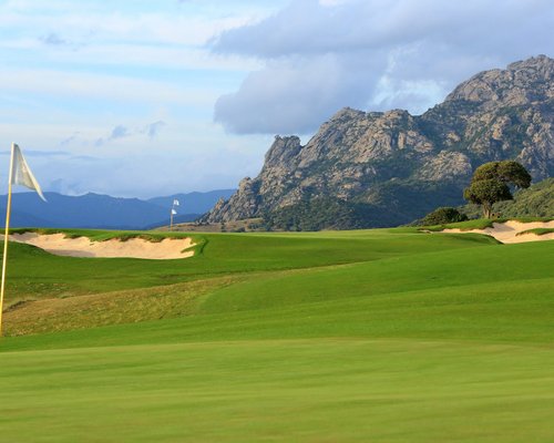 G.I.G.A. Golf Club in Grosseto-Prugna, Corsica, France