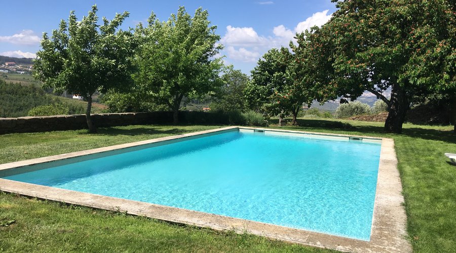 the pool