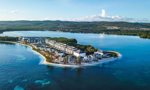 Aerial View at Excellence Oyster Bay
