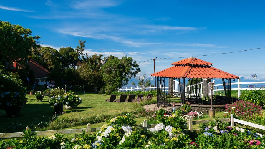 Our Great view near the Outdoor fire pit...(vista cerca del área del fuego de exteriores).