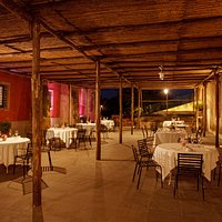 sala pergolato esterno