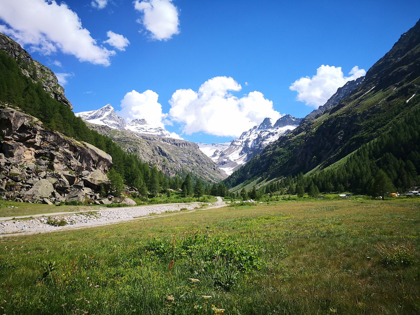 Camping in Valsavarenche