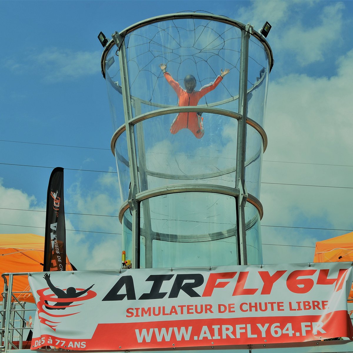 Simulateur de chute libre AirFly, unique en Europe - AIR FLY