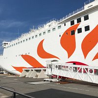さんふらわあ さつまの新造船に合わせて、キレイになってます。