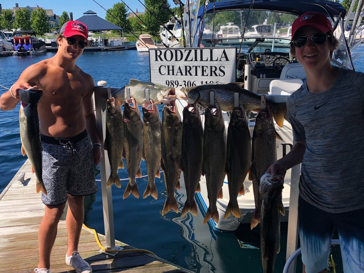 RODZILLA FISHING CHARTERS (Petoskey) 2023 Qué saber antes de ir Lo