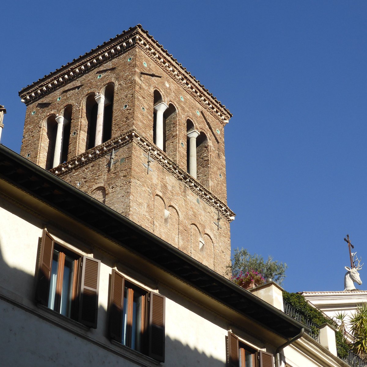 Basilica Di Sant Eustachio En Campo Marzio En Roma Foto editorial - Imagen  de turista, comestible: 75639596