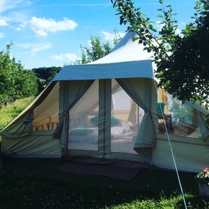 one of our larger tents