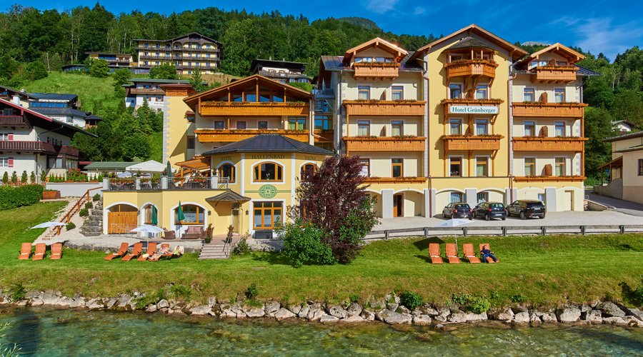 Hausansicht Hotel Grünberger