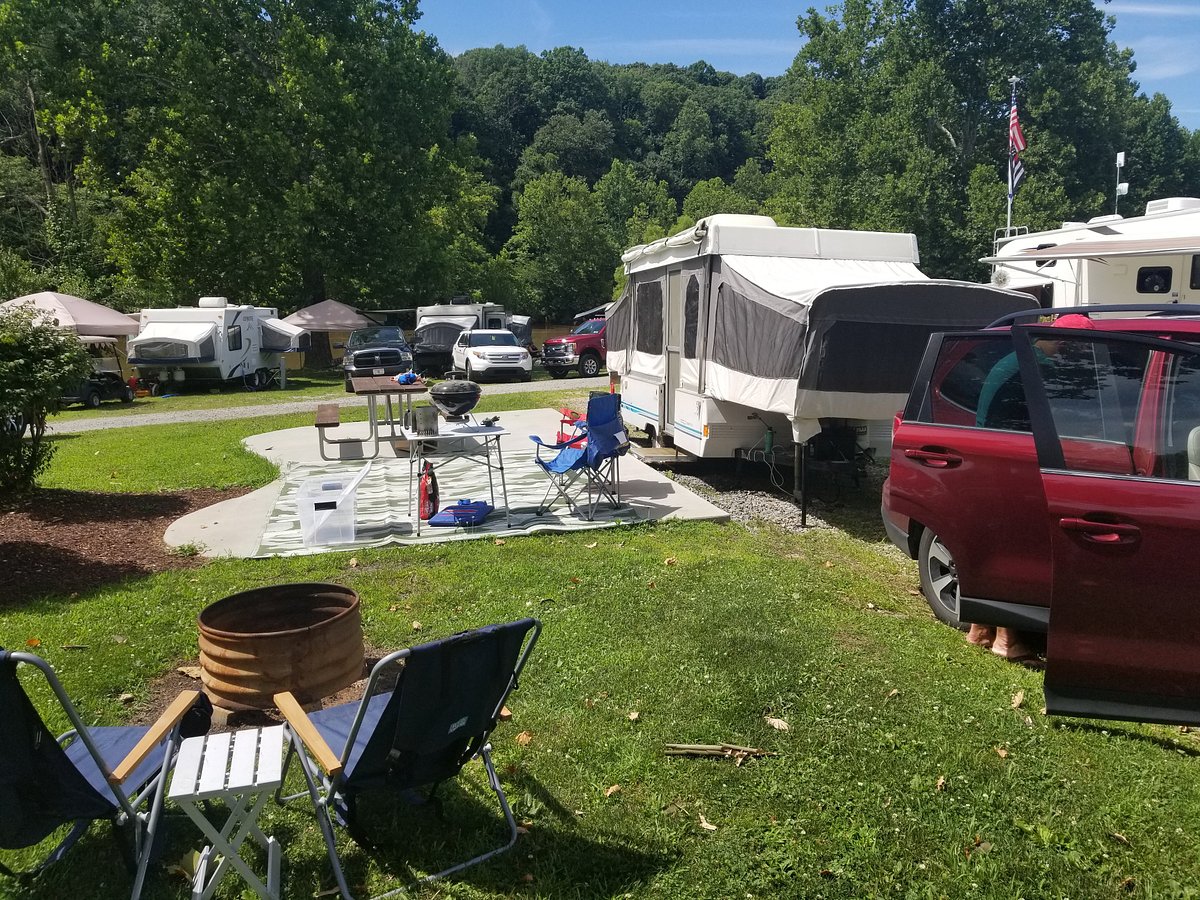 Campground Map - The Blue Canoe RV Resort - Connellsville PA