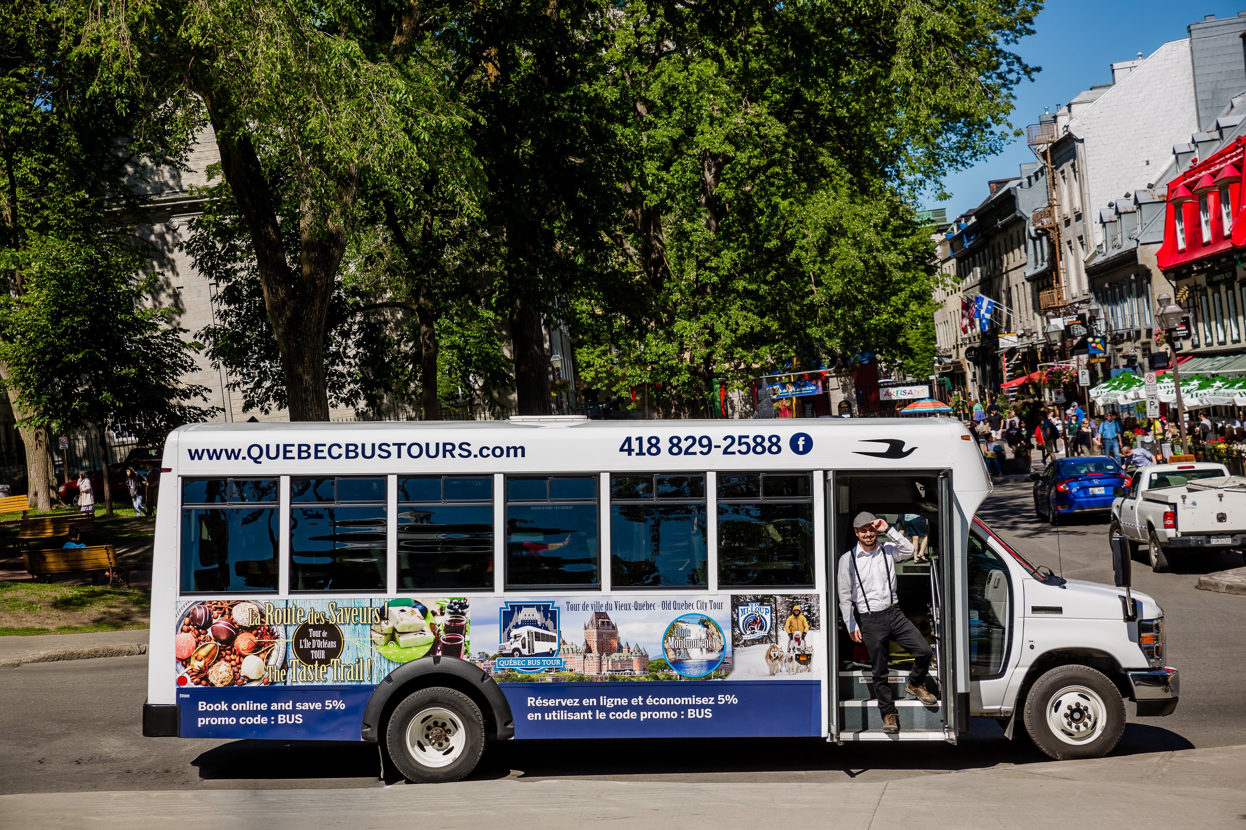 Quebec Bus Tour Quebec City Canada Anmeldelser Tripadvisor   Le Bus 